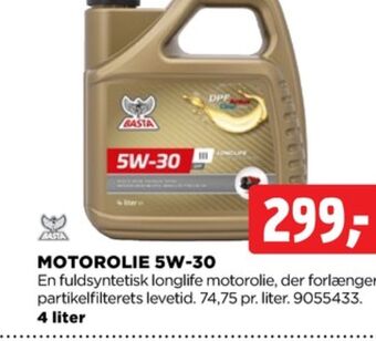 jem & fix Basta motorolie tilbud