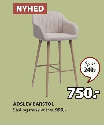 JYSK ADSLEV BARSTOL tilbud