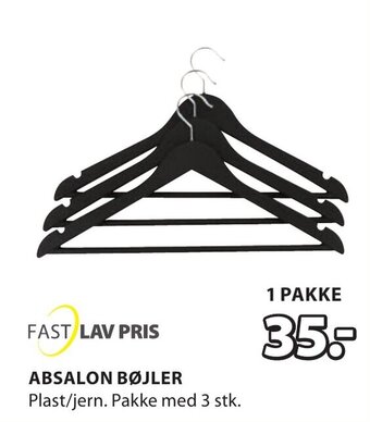 JYSK ABSALON BØJLER tilbud