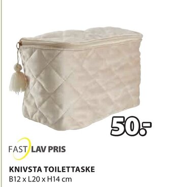 KNIVSTA TOILETTASKE