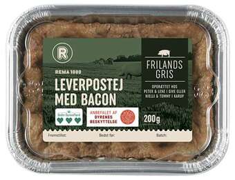 Rema 1000 Leverpostej, 200 g tilbud