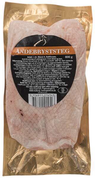 Andebryststeg, 600 g