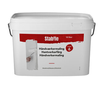 jem & fix Håndværkermaling glans 6 modehvid 10 liter - stabile tilbud