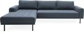 Ilva Halfdan venstrevendt sofa med chaiselong tilbud