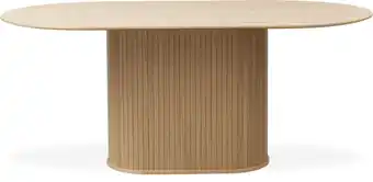 Ilva Winston spisebord 180 x 95 x 75 cm tilbud