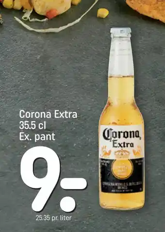 REMA 1000 Corona Extra 35,5 cl Ex. pant tilbud
