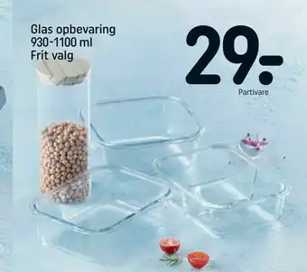 Glas opbevaring