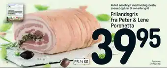 REMA 1000 Frilandsgris fra Peter & Lene Porchetta tilbud