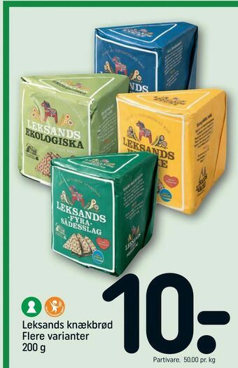 REMA 1000 Leksands knækbrød tilbud