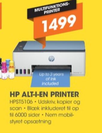 Expert Hp printer all-in-one tilbud