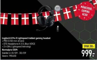 Elgiganten Logitech headset tilbud
