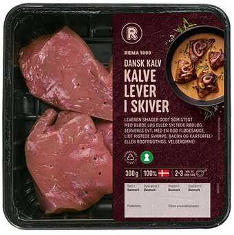 Rema 1000 Kalvelever, 300 g tilbud