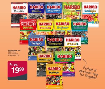 Fleggaard Haribo Share Size tilbud