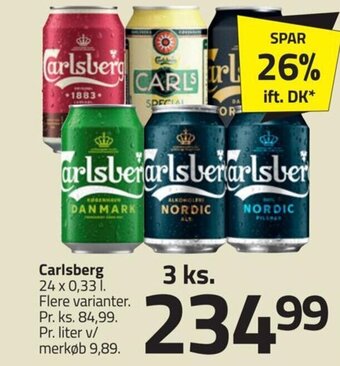 Fleggaard Carlsberg tilbud