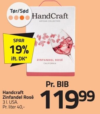 Fleggaard Handcraft Zinfandel Rosé tilbud