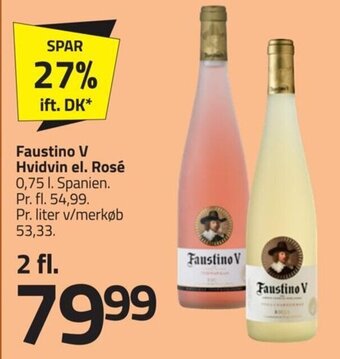 Faustino V Hvidvin el. Rosé