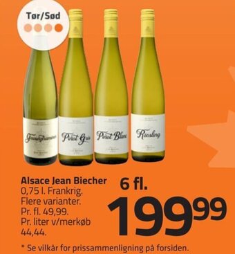 Fleggaard Alsace Jean Biecher tilbud