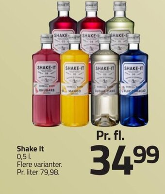 Fleggaard Shake It 0,5L tilbud