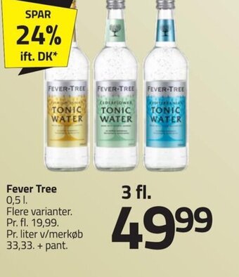 Fleggaard Fever Tree 0,5L tilbud