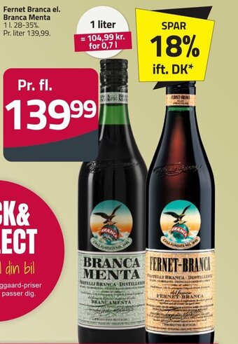 Fernet Branca el. Branca Menta