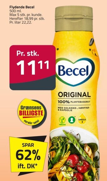 Fleggaard Flydende Becel tilbud