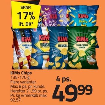 Fleggaard KiMs Chips tilbud