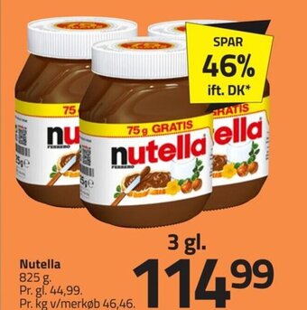 Fleggaard Nutella tilbud