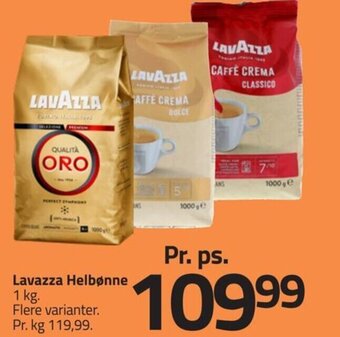 Fleggaard Lavazza Helbønne tilbud