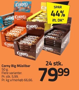 Fleggaard Corny Big Müslibar tilbud