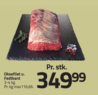 Fleggaard Oksefilet u. Fedtkant tilbud