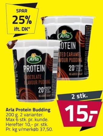 Fleggaard Arla Protein Budding tilbud