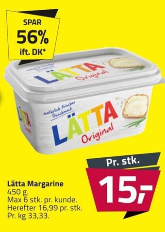 Lätta Margarine