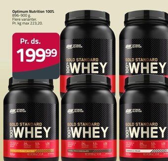 Fleggaard Optimum Nutrition 100% tilbud