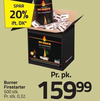 Fleggaard Burner Firestarter tilbud