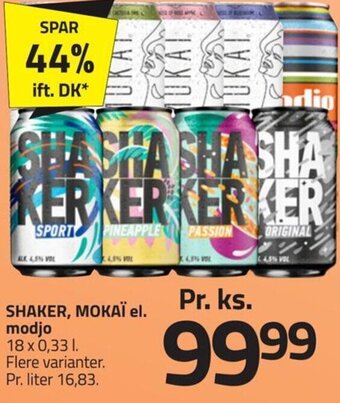 SHAKER, MOKAÏ el. modjo