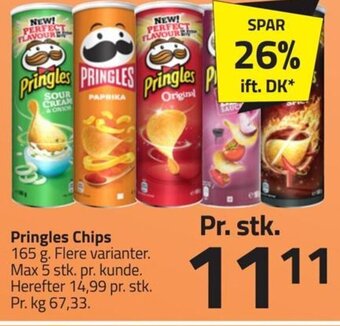 Fleggaard Pringles Chips tilbud