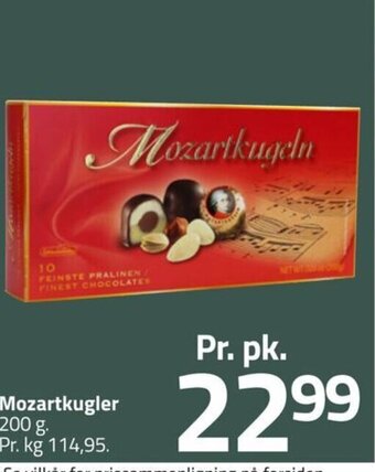 Fleggaard Mozartkugler 200 g. tilbud