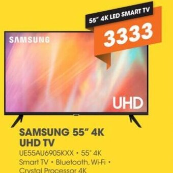 Punkt1 SAMSUNG 55" 4K UHD TV UE55AU6905KXX tilbud