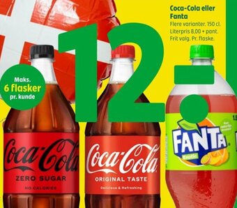 Coop 365 Coca-Cola eller Fanta tilbud