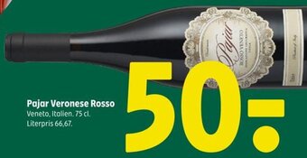 Coop 365 Pajar Veronese Rosso 75 cl. tilbud