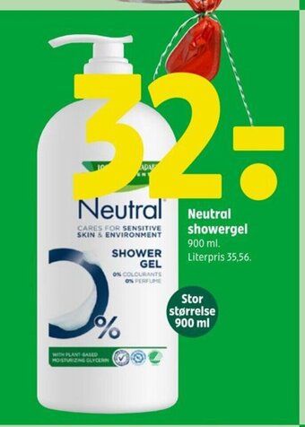 Coop 365 Neutral showergel tilbud