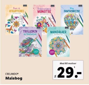 Lidl CRELANDO Malebog tilbud