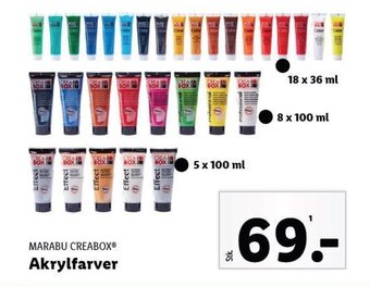 MARABU CREABOX Akrylfarver