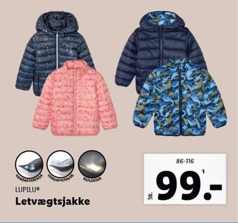 Lidl LUPILU Letvægtsjakke tilbud