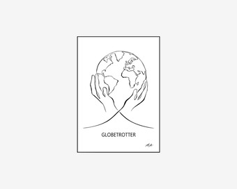 A5 kort globetrotter