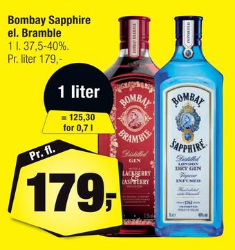Bombay sapphire el. bramble