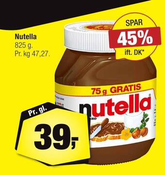 Calle Nutella tilbud