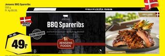 Calle Jensens bbq spareribs tilbud