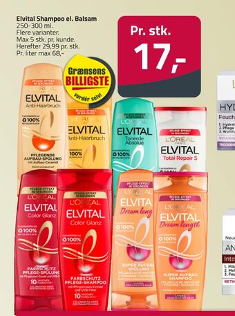 Elvital shampoo el. balsam