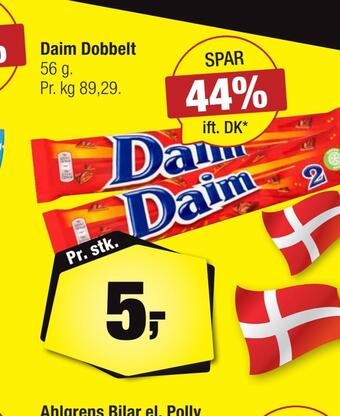 Calle Daim dobbelt tilbud